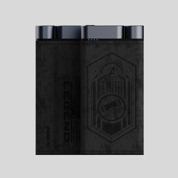 Fast Charging PD20W 10K mAh Power Bank  Unique Design Lighter Style Black